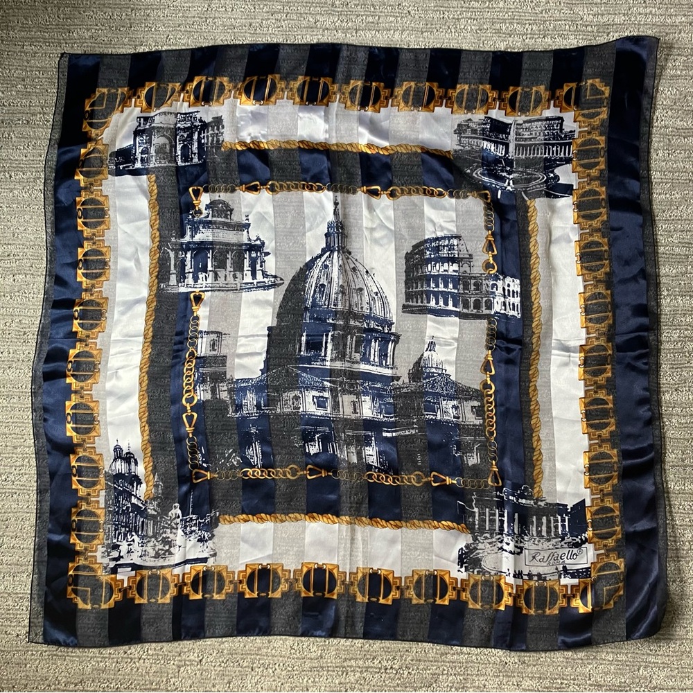 Raffaello Roma Italy scarf